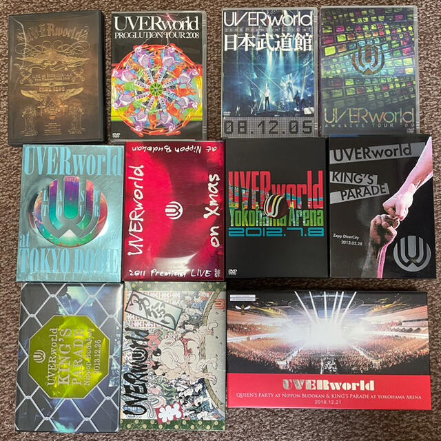 UVERworld DVD まとめ売り