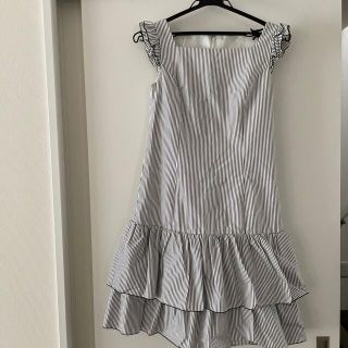 ルネ(René)のルネ　stripe ワンピース  サイズ34(ひざ丈ワンピース)