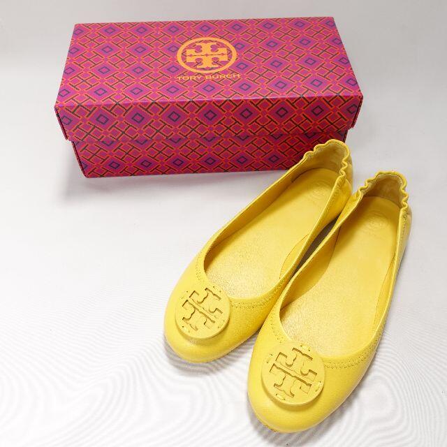 Tory Burch(トリーバーチ)のTory Burch　パンプス　レディース　イエロー レディースの靴/シューズ(ハイヒール/パンプス)の商品写真