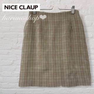 ナイスクラップ(NICE CLAUP)のナイスクラップ スカート キュロットスカート nice claup 夏 チェック(ミニスカート)