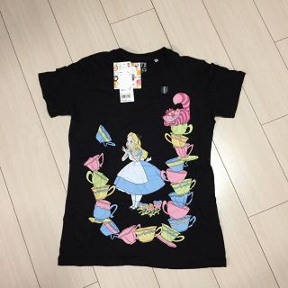 ユニクロ(UNIQLO)のアリス Tシャツ Lサイズ チシャネコ(Tシャツ(半袖/袖なし))