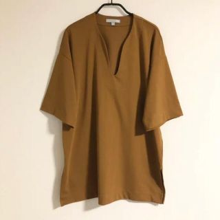 ユニクロ(UNIQLO)のエアリズムコットンオーバーサイズT（5分袖）(Tシャツ(半袖/袖なし))