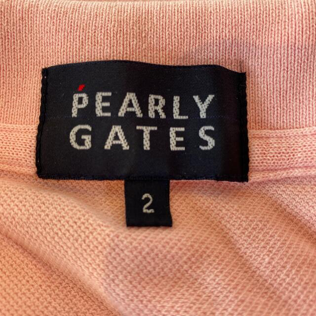 PEARLY GATES(パーリーゲイツ)のパーリーゲイツ レディース  ポロシャツ　PEARLY GATES  スポーツ/アウトドアのゴルフ(ウエア)の商品写真