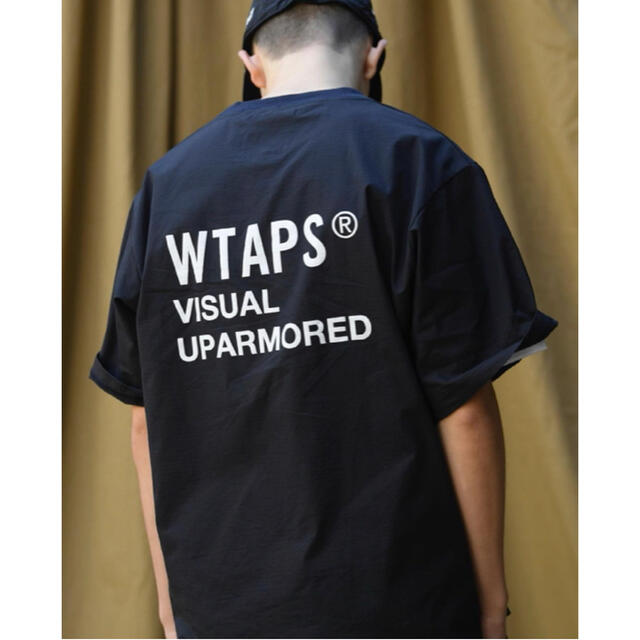 W)taps(ダブルタップス)のSMOCK / SS / COPO. RIPSTOP. COOLMAX Lサイズ メンズのトップス(シャツ)の商品写真