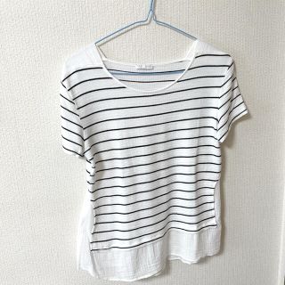 ザラ(ZARA)の【ZARA】ボーダー Tシャツ トップス(Tシャツ(半袖/袖なし))