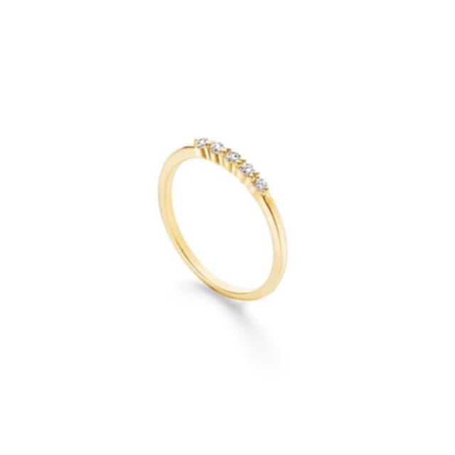 AHKAH アーカー エメピンキーリング ピンキーリング K18 ダイヤ レディースのアクセサリー(リング(指輪))の商品写真