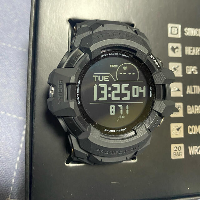 カシオ G-SHOCK G-SQUAD PRO GSW-H1000-1AJR時計