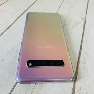 サムスン(SAMSUNG)のGalaxy S10 5G Crown Silver 256GB SIMフリー(スマートフォン本体)