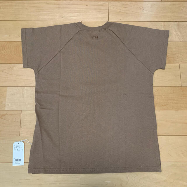 GYDA(ジェイダ)のGYDA リブネックUSA tシャツ NA11 レディースのトップス(Tシャツ(半袖/袖なし))の商品写真
