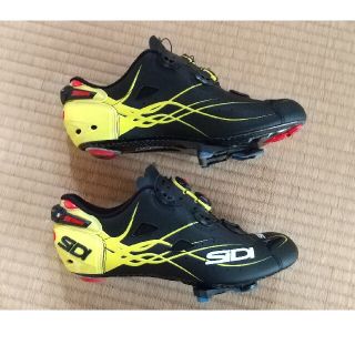 [中古]SIDI SHOT 42 マットブラック/イエロー(その他)