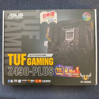 エイスース(ASUS)のASUS TUF GAMING Z490-PLUS(PC周辺機器)