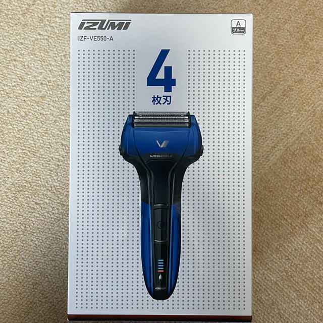 IZUMI 4枚刃シェーバー オリジナル S-DRIVE ブルー 1
