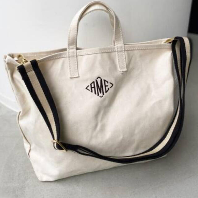 アパルトモン AMERICANA AME Tote Bag Mini ネイビー