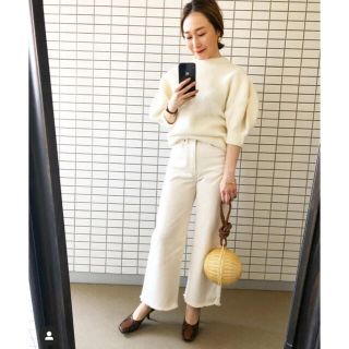 エイチアンドエム(H&M)のnuts様♡ おまとめ ハイウエスト ワイド フレア デニム パンツ 36 s(デニム/ジーンズ)