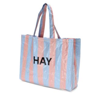 スーザンベル(SUSAN BIJL)のHAY ヘイ CANDY STRIPE SHOPPER M エコバック HAY(トートバッグ)