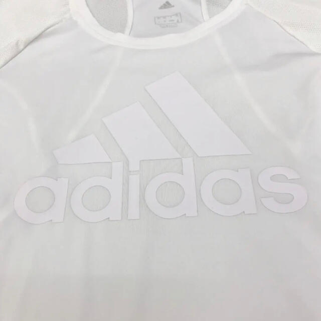 adidas(アディダス)の送料無料 新品 adidas W M4T ビッグロゴ トレーニングTシャツ XL レディースのトップス(Tシャツ(半袖/袖なし))の商品写真