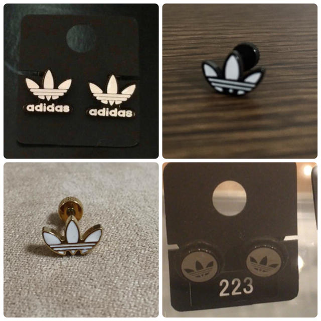 adidas(アディダス)の送料無料！ストリート系ピアス☆ メンズのアクセサリー(ピアス(片耳用))の商品写真