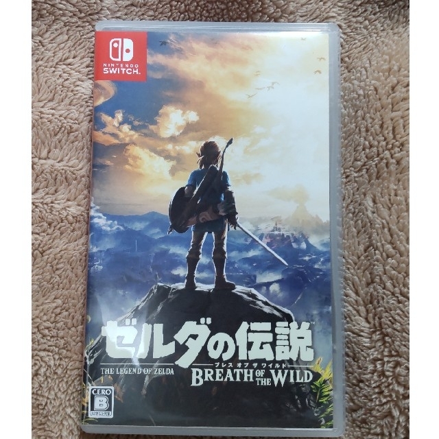 Nintendo Switch(ニンテンドースイッチ)のゼルダの伝説 ブレス オブ ザ ワイルド エンタメ/ホビーのゲームソフト/ゲーム機本体(家庭用ゲームソフト)の商品写真