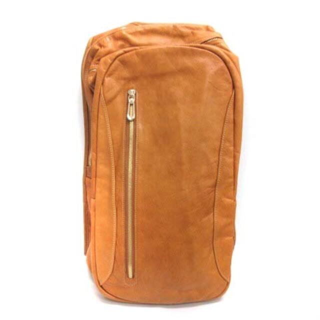aniary(アニアリ)のアニアリ Leather Backpack リュックサック デイパック 茶 メンズのバッグ(バッグパック/リュック)の商品写真