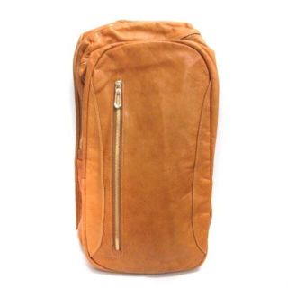 アニアリ(aniary)のアニアリ Leather Backpack リュックサック デイパック 茶(バッグパック/リュック)