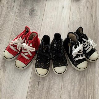 コンバース(CONVERSE)のコンバース　キッズ　3点セット(スニーカー)