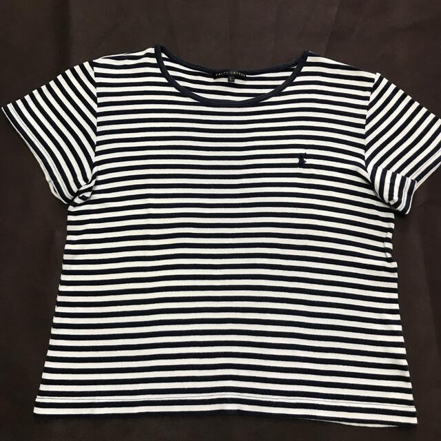 POLO RALPH LAUREN(ポロラルフローレン)のラルフローレン　Tシャツ ボーダー　レディース レディースのトップス(Tシャツ(半袖/袖なし))の商品写真