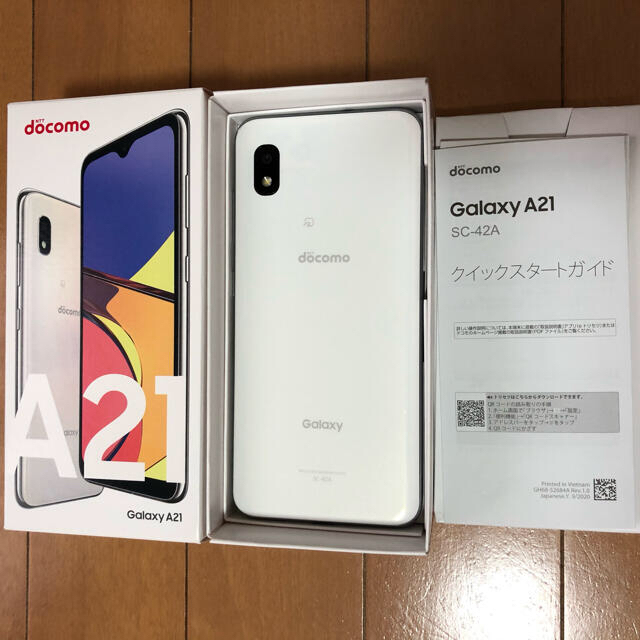 Galaxy A21 SC-42A ホワイト SIMフリー