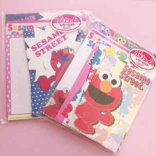 セサミストリート(SESAME STREET)のエルモ　セサミストリート　レターセット　文房具(その他)