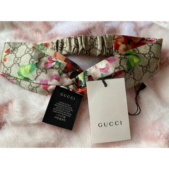 GUCCI ヘアバンド/ヘッドバンド花柄 ブルームスプリーム 良質 10535円