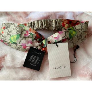 グッチ(Gucci)のGUCCI ヘアバンド/ヘッドバンド花柄　ブルームスプリーム(ヘアバンド)