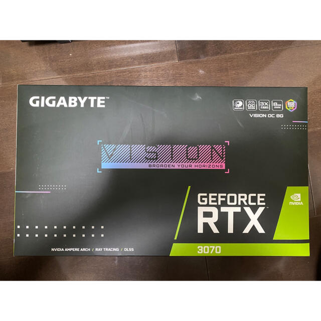 RTX3070(GIGABYTE GV-N3070VISION OC-8GD)