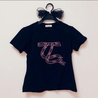 ディオール(Dior)のDior ピンクリボン Tシャツ(Tシャツ(半袖/袖なし))