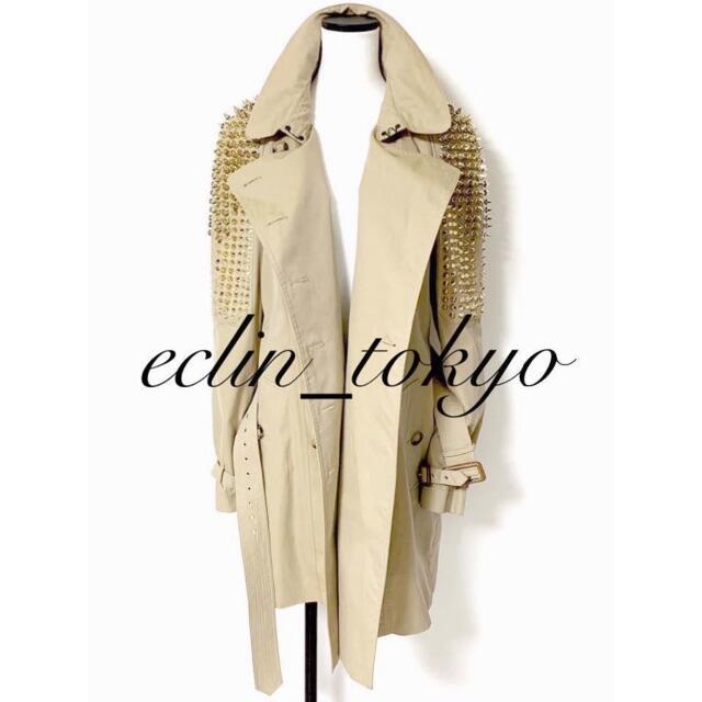 BURBERRY - バーバリープローサム《最高級ライン》スタッズ トレンチ