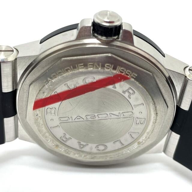 BVLGARI ディアゴノ ボーイズ腕時計 シルバー×ブラックの通販 by ブランドショップ リファレンス神戸｜ブルガリならラクマ - ブルガリ DG35SV デイト 低価超特価