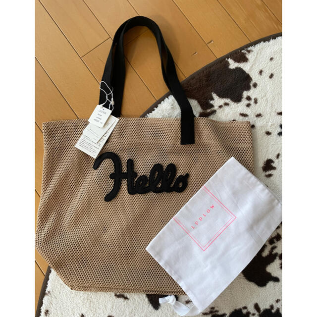 LUDLOW - (新品・未使用)ラドロー メッシュトートバッグ 20ss