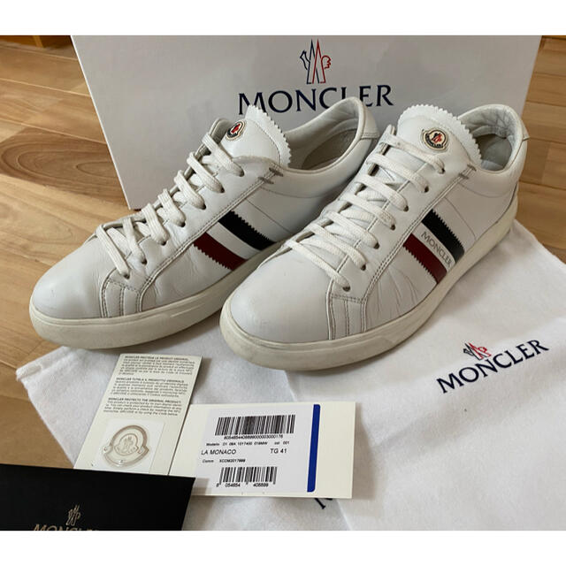 モンクレール　スニーカー　LA MONACO MONCRER