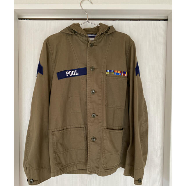 FRAGMENT(フラグメント)のPOOL AOYAMAミリタリージャケット　Ssize メンズのジャケット/アウター(ミリタリージャケット)の商品写真