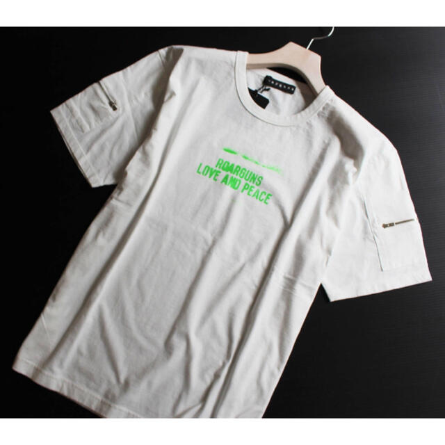 roarguns(ロアーガンズ)の 《ロアーガンズ》新品 「LOVE AND PEACE」カットソー 3(L) メンズのトップス(Tシャツ/カットソー(半袖/袖なし))の商品写真