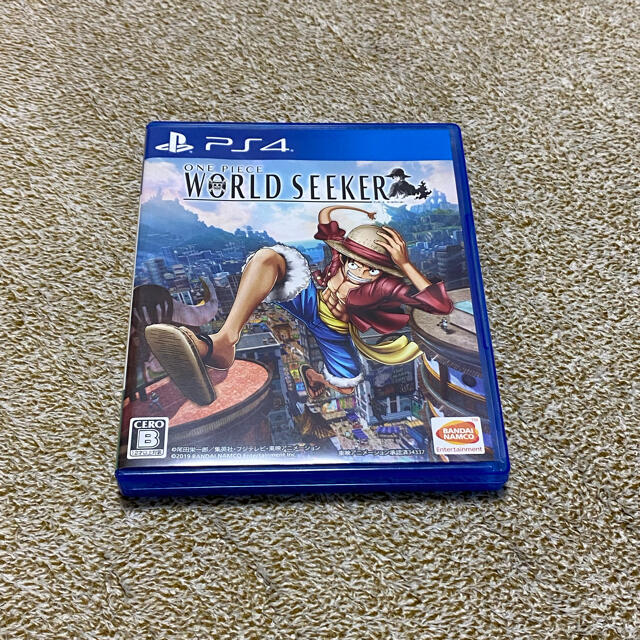 BANDAI(バンダイ)のONE PIECE WORLD SEEKER PS4 エンタメ/ホビーのゲームソフト/ゲーム機本体(家庭用ゲームソフト)の商品写真