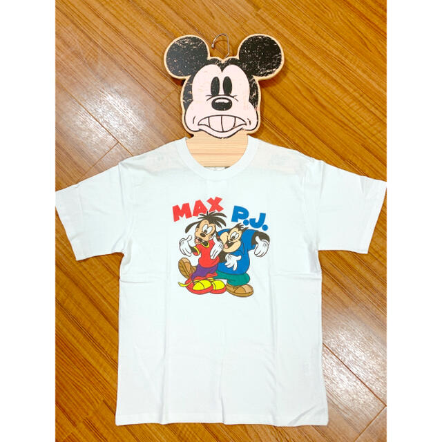 Disney(ディズニー)のディズニー グーフィー マックス PJ 半袖 Tシャツ ホワイト レディースのトップス(Tシャツ(半袖/袖なし))の商品写真