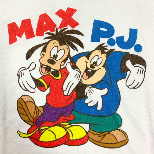 Disney(ディズニー)のディズニー グーフィー マックス PJ 半袖 Tシャツ ホワイト レディースのトップス(Tシャツ(半袖/袖なし))の商品写真