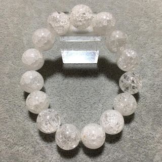 爆裂水晶　ホワイト　B(ブレスレット/バングル)