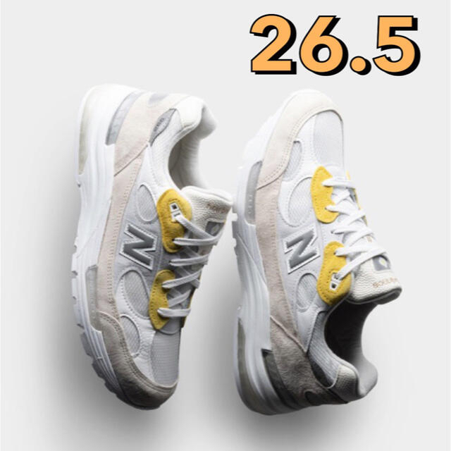 New Balance 992 Paperboy Fried Egg26.5cm