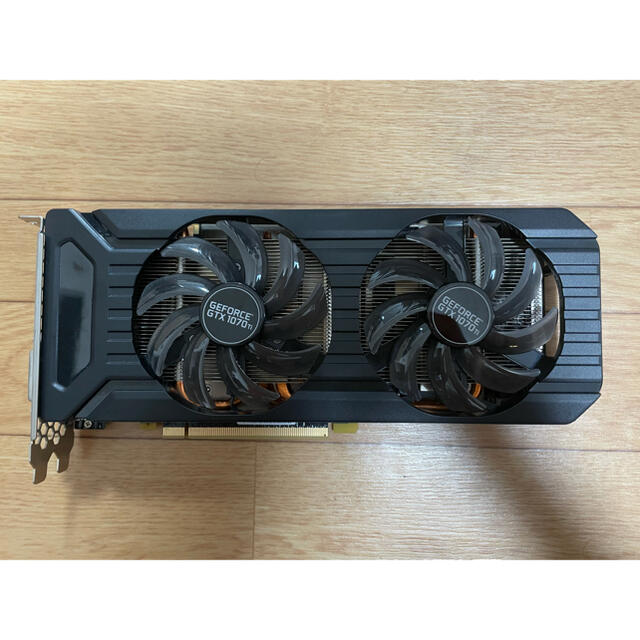 グラフィックボード Palit GeForce GTX 1070ti 8GB