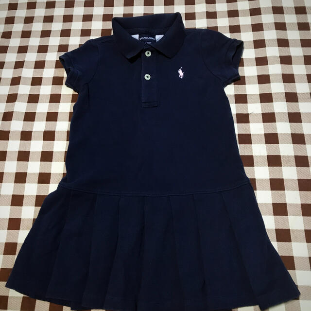 Ralph Lauren(ラルフローレン)のラルフローレン ポロワンピース  2T キッズ/ベビー/マタニティのキッズ服女の子用(90cm~)(ワンピース)の商品写真