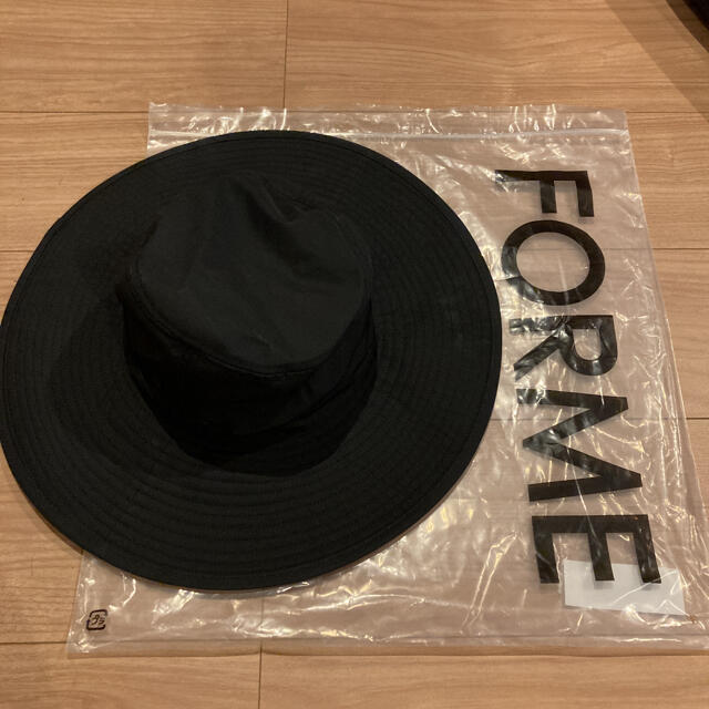 新品未使用　東原亜希　FORME ハット  ブラック レディースの帽子(ハット)の商品写真