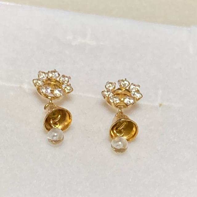 JEWELRY TSUTSUMI(ジュエリーツツミ)のジュエリーツツミ ピアス ベル 箱なし メンズのアクセサリー(ピアス(両耳用))の商品写真