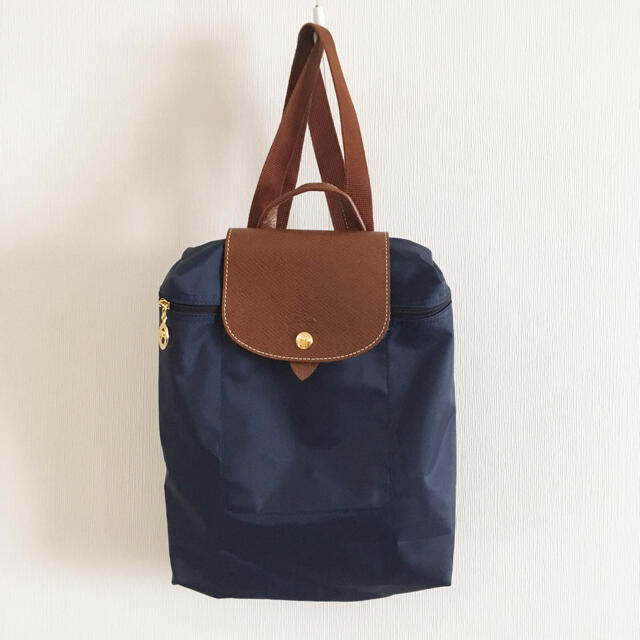 LONGCHAMP(ロンシャン)のロンシャン ル・プリアージュ オリジナル バックパック ネイビー レディースのバッグ(リュック/バックパック)の商品写真