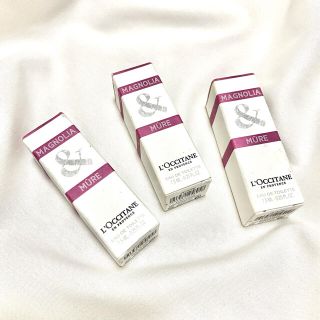 ロクシタン(L'OCCITANE)の未使用品⭐️ロクシタン　オードトワレ　マグノリア　香水　7.5ml  ３本セット(香水(女性用))