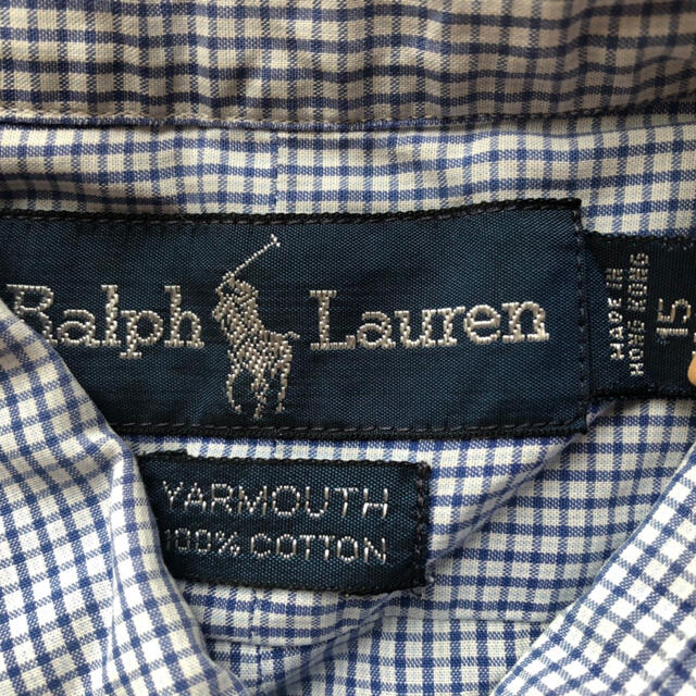 POLO RALPH LAUREN(ポロラルフローレン)の90's ラルフローレン B.D チェックシャツ メンズのトップス(シャツ)の商品写真